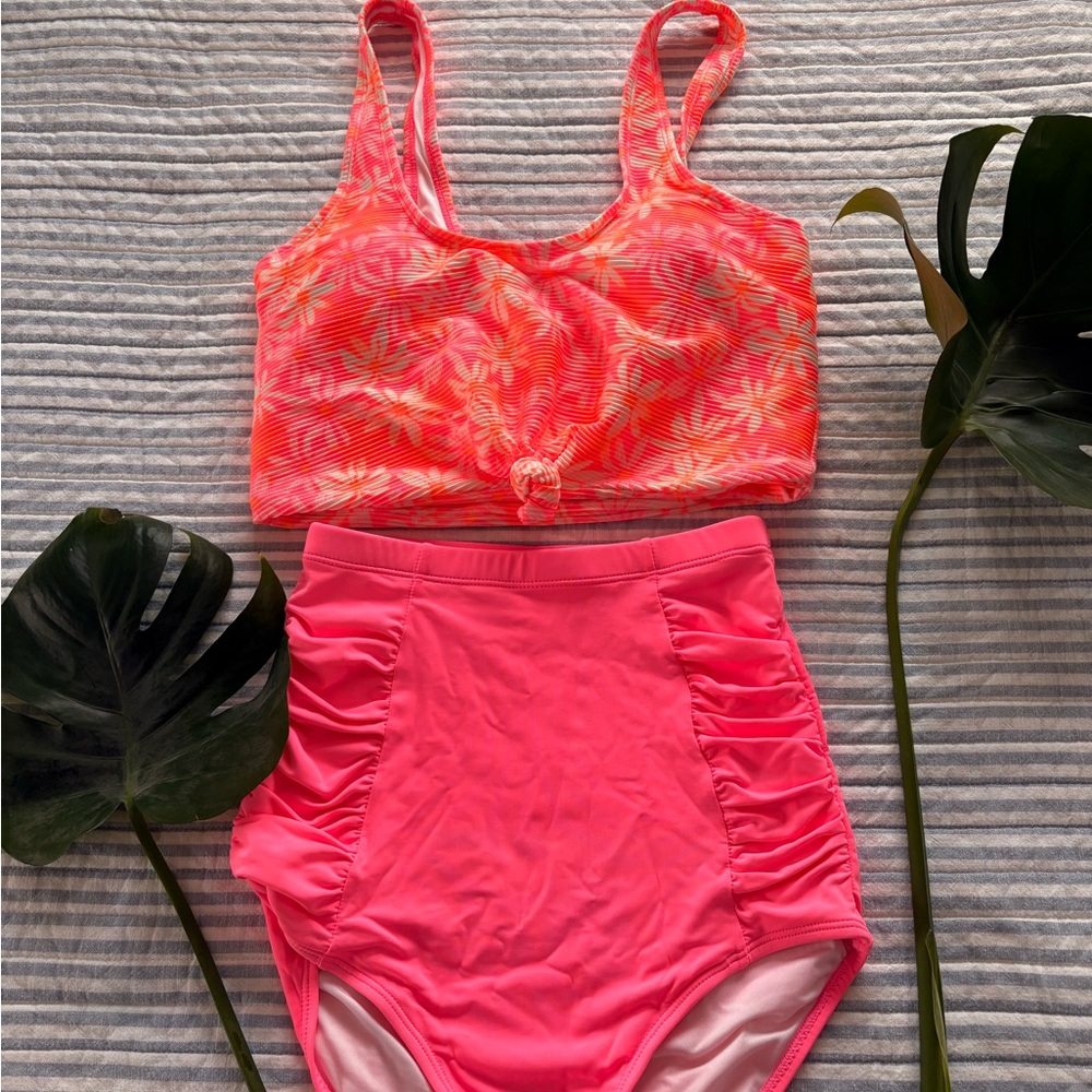 Tropical Pink Bikini Set